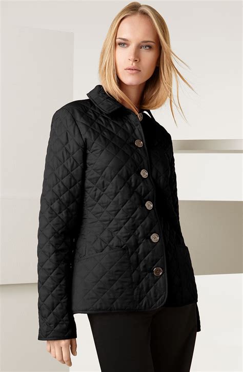 burberry pirmont quilted jacket womens|Burberry coats for women.